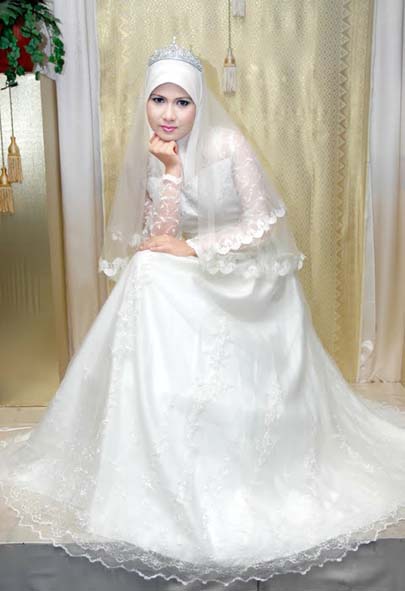  gaun pengantin muslimah modern gaun pengantin muslimah 