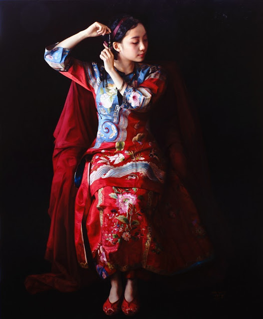 Realism Oil Painting Works by Zhao Kailin | China 1961