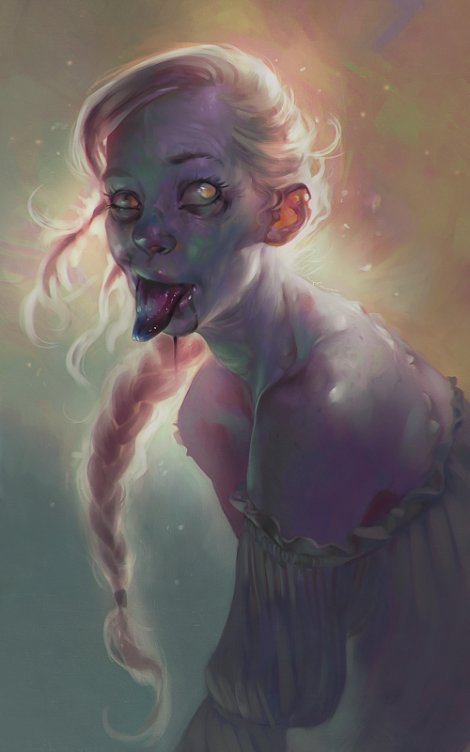 Sabbas Apterus artstation arte ilustrações fantasia terror zumbis mortos vivos demônios caricaturas