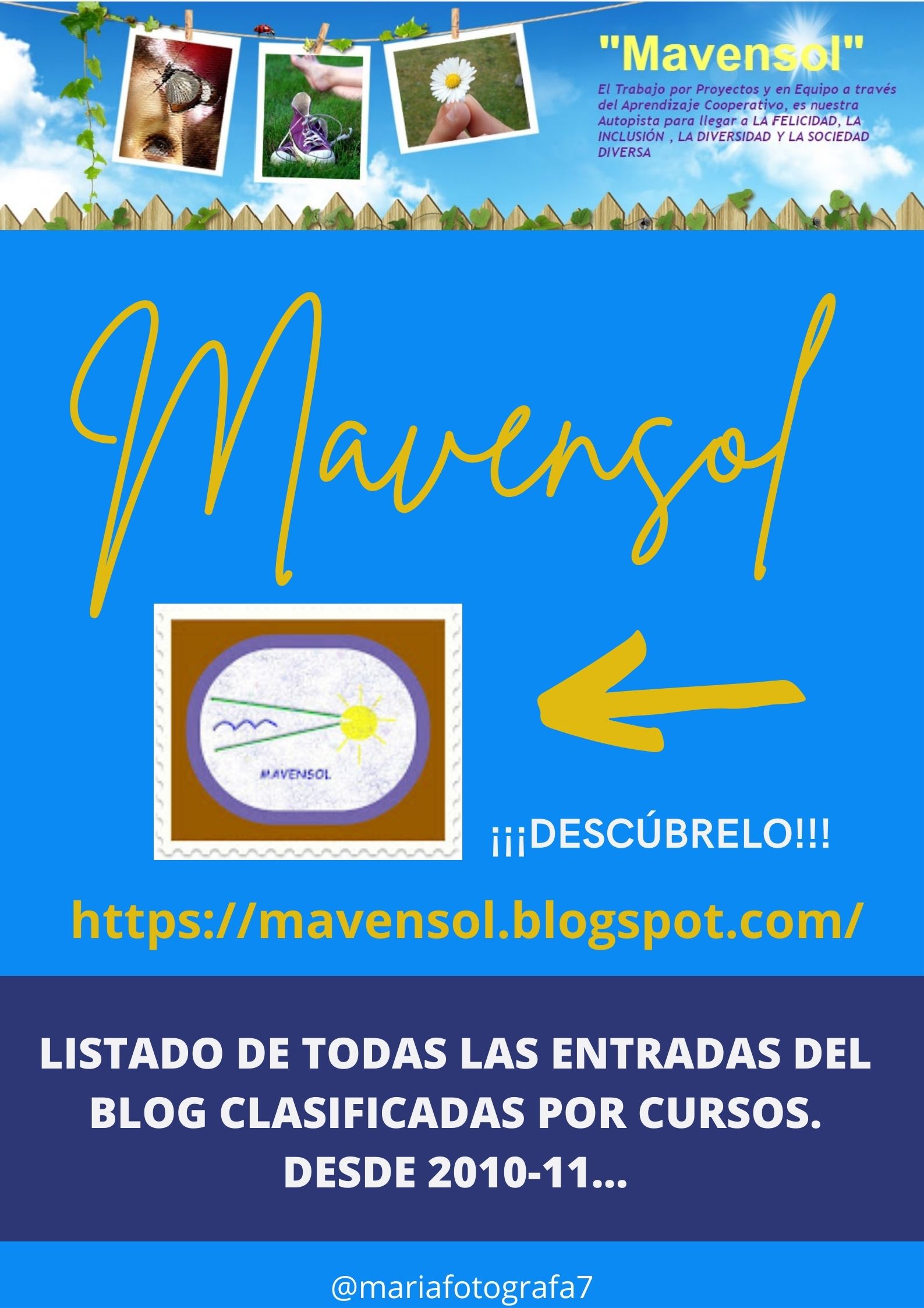 Mavensol: ENLACES A TODAS LAS ENTRADAS BLOG MAVENSOL CLASIFICADAS POR  CURSOS, DESDE EL CURSO 2009-2010.