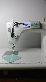 Sewing machine laser