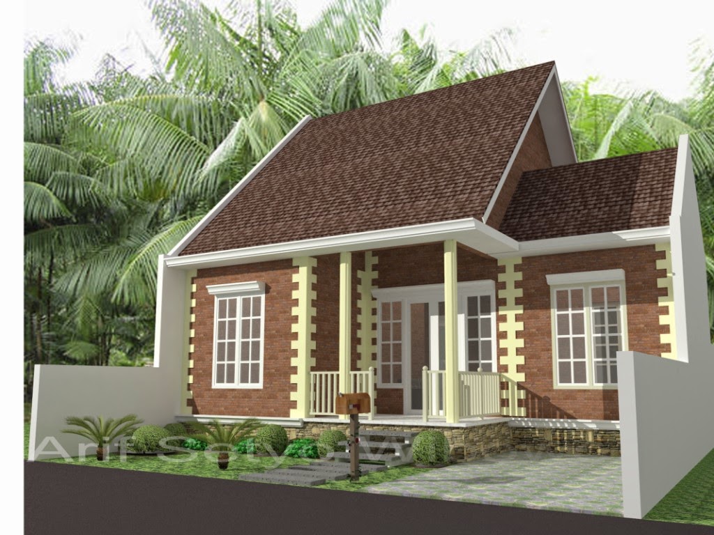 Gambar Gaya Modern Desain Rumah Tropis Minimalis Lantai Gaya
