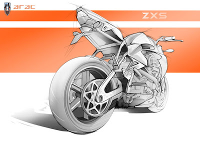 ARAC ZXS Motorcycle 2013