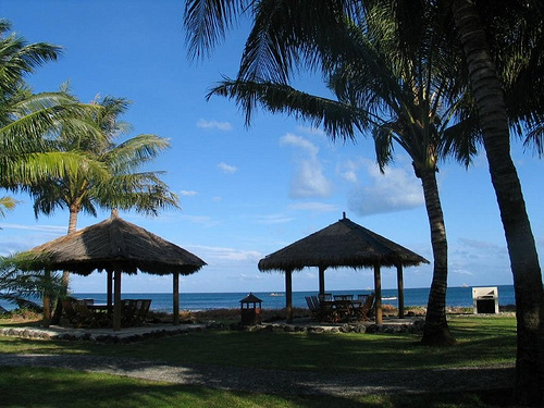 Panorama Pantai Tanjung Lesung