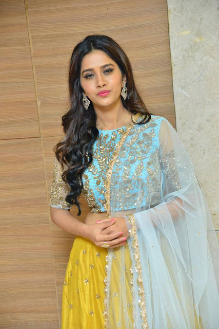 Nabha Natesh in traditional pics at movie event  