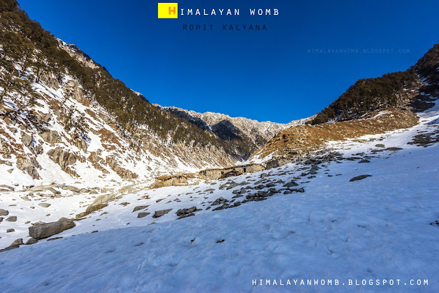 A beautiful winter trek in dhauladhar range. Rohit kalyana www.himalayanwomb.blogspot.com