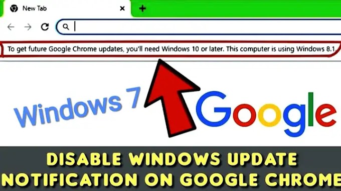  Remove or Disable Unsupported OS Warning in Chrome on Windows 7 and 8.1