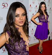 Mila Kunis wore a Prabal Gurung Spring 2012 dress for the St. Jude's .