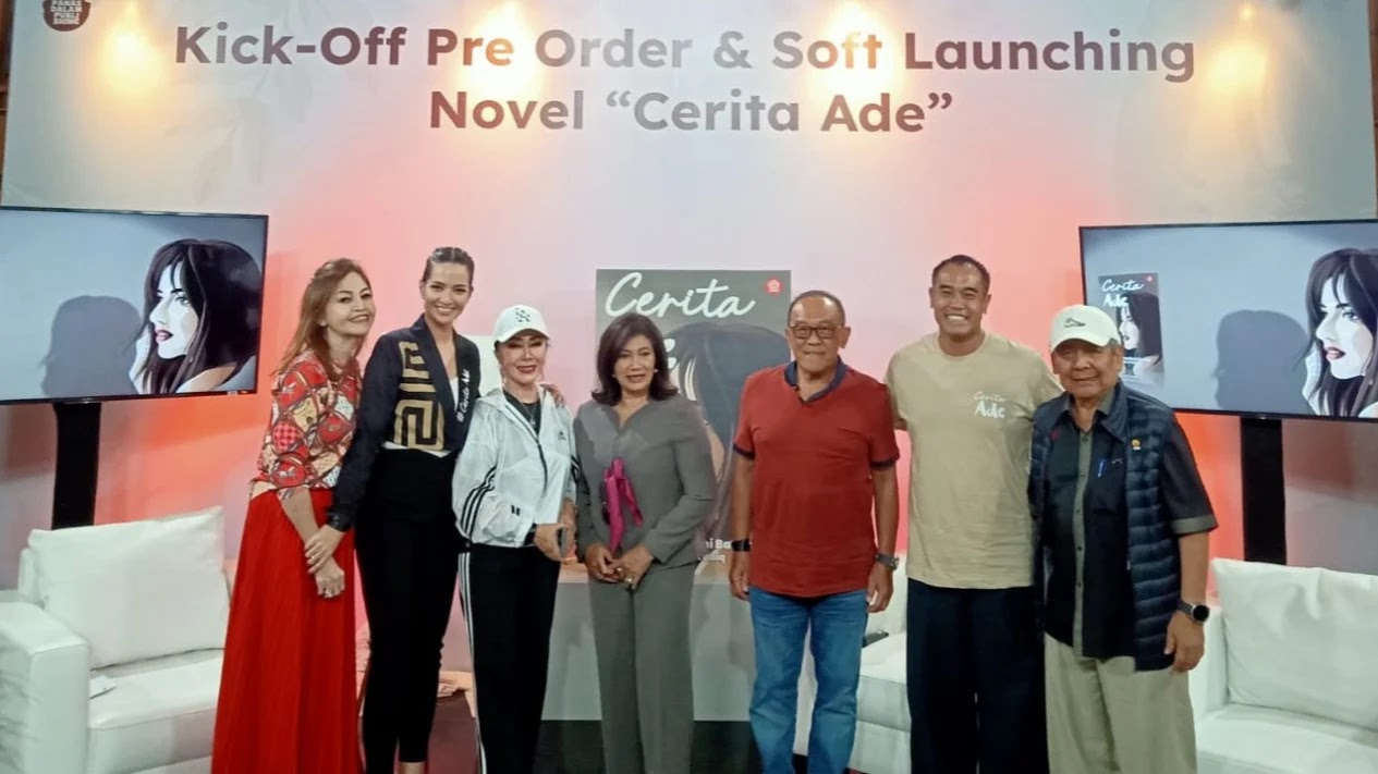 Kick-off Pre Oder dan Soft Launching novel pertama Nia Ramadhani, "Cerita Ade"