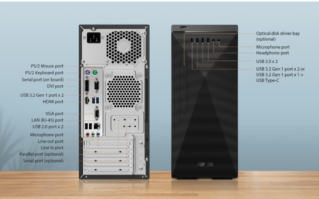 8 port Asus desktop S500MC