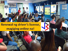 Renewal of driver's license in the Philippines will be online soon.  According to Assistant Secretary Ed Galvante, the Land Transporation Office (LTO) is planning to make driver's license renewal online, as well as the submission of requirements like pictures.  Galvante said there's a facial recognition system that can identify one's identity through his core facial features.