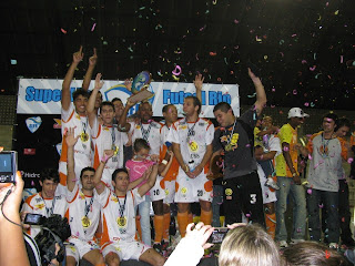 Universidade Severino Sombra Campeã da Super Liga Rio Futsal Masculina de 2010