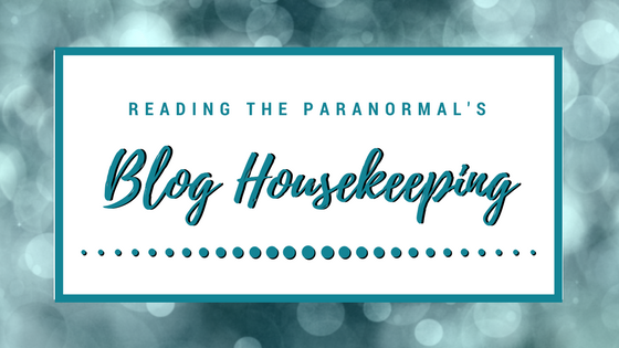 Blog Housekeeping