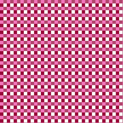 Checkered Viva Magenta Fabric