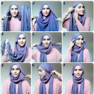 Tutorial Hijab Modern Terbaru