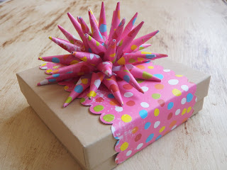Make a Paper Spike Bow