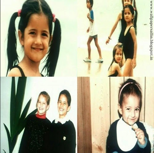 katrina kaif childhood pics