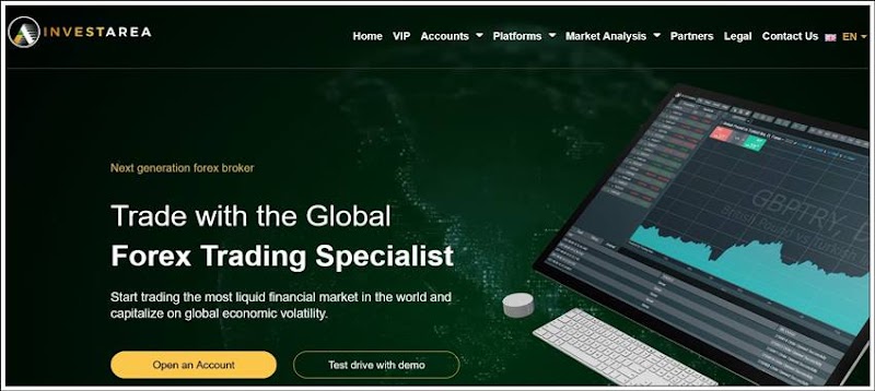 [Мошенники] areainvestltd.com – Отзывы, развод, лохотрон! Брокер Area Invest Ltd мошенник