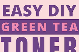 Easy DIY Green Tea Toner For Oily Skin