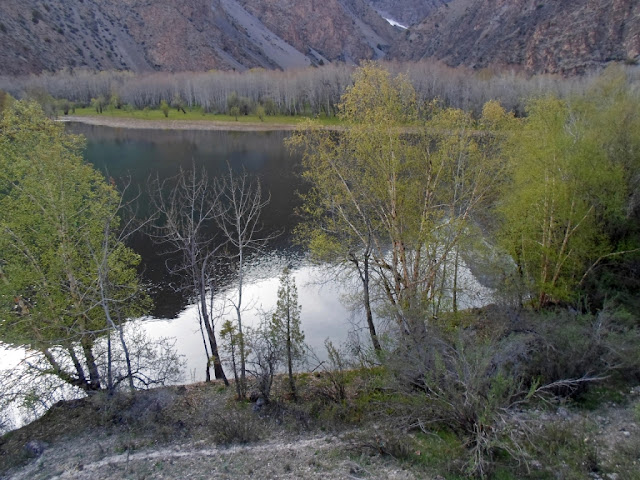Змеиное озеро в окрестности Искандеркуля, Фанские горы, Таджикистан