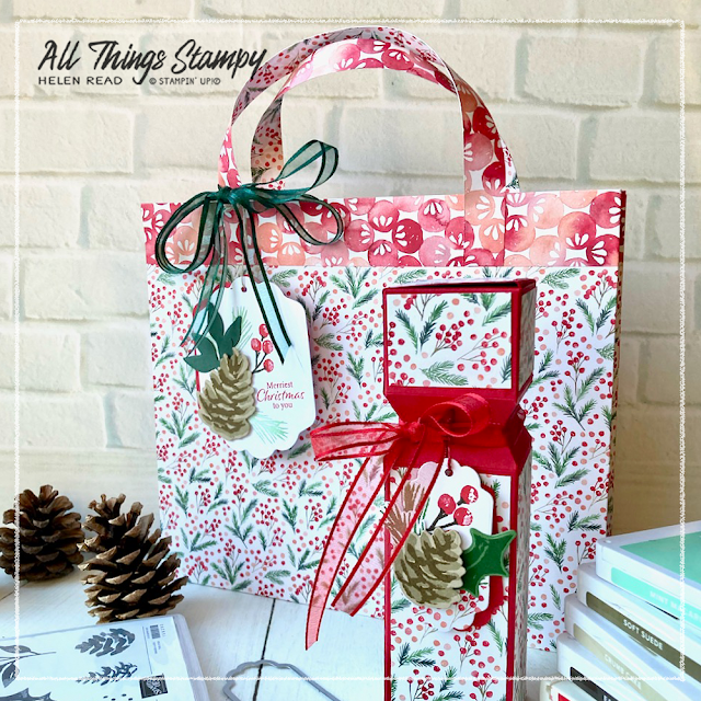 Painted Season Christmas Stampin Up UK Demonstrator