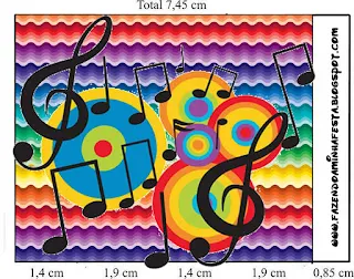 Music Birthday Party Free Printable Labels.