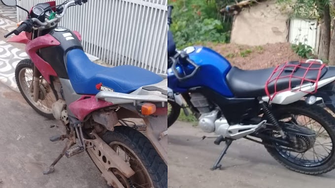 Operação da Polícia Militar recupera duas motos roubadas em São Bernardo-MA 