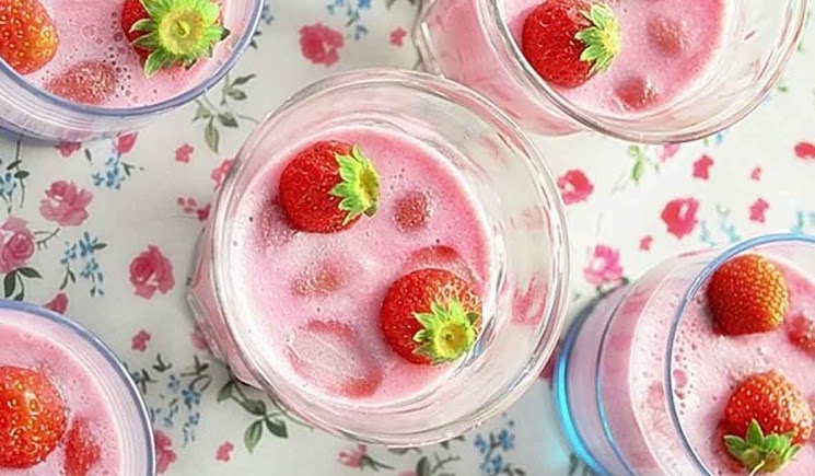 Resep Puding Strawberry