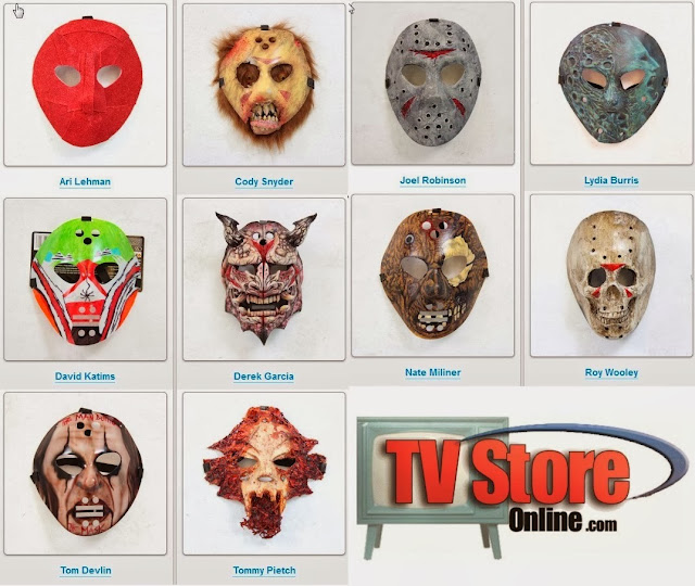 Hockey Masks Designed By Friday The 13th Alumni Hit Ebay For Charity