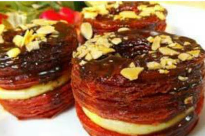 RESEP KUE CRONUT RED VELVET