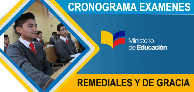 Examenes Remediales Fechas 2020 Ministerio Educacion Ecuador