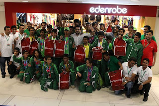 Edenrobe Celebrating The Success of Special Olympic Team Pakistan 