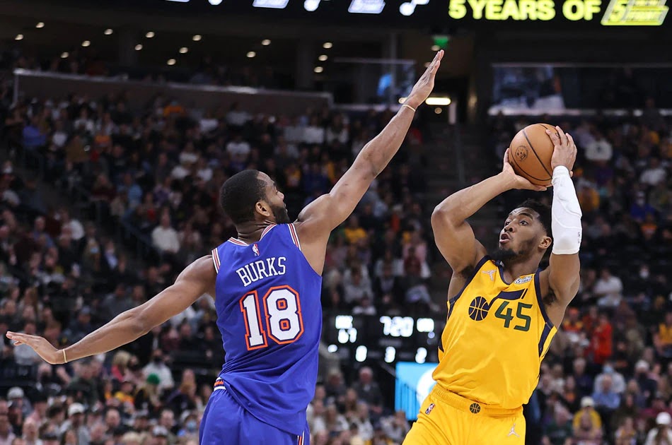 everything online: NBA: Donovan Mitchell sparks big comeback as Jazz ...
