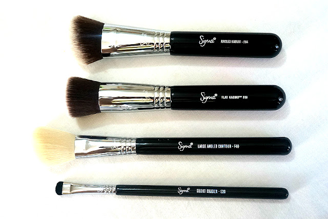 Sigma's Best Selling Make Up Brushes E20, F40, F80, F84 