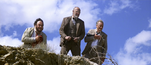 Indy 3 screenshot: Henry mourns on top of the cliff