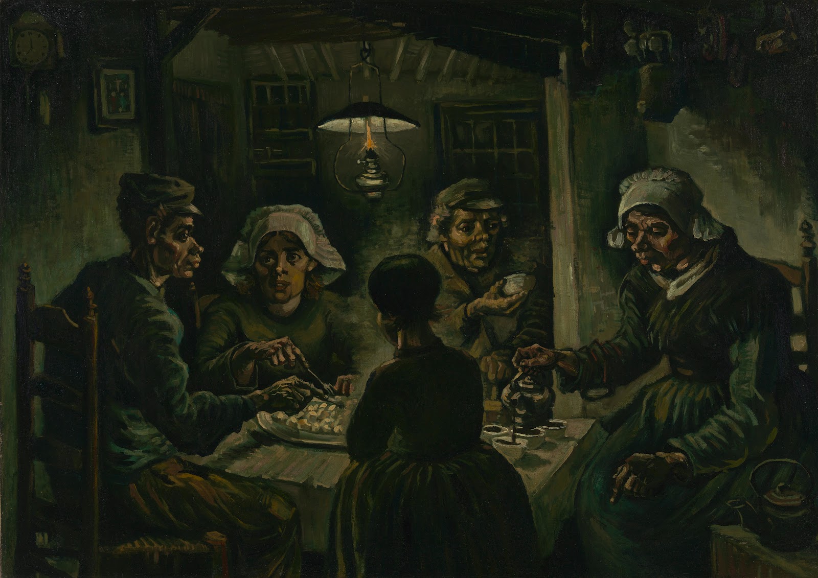 ヴィンセント・ヴァン・ゴッホの『馬鈴薯を食べる人々』