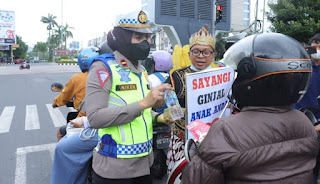 Polres Sukoharjo Ajak Superhero Kampanye Peduli Kesehatan Ginjal Anak