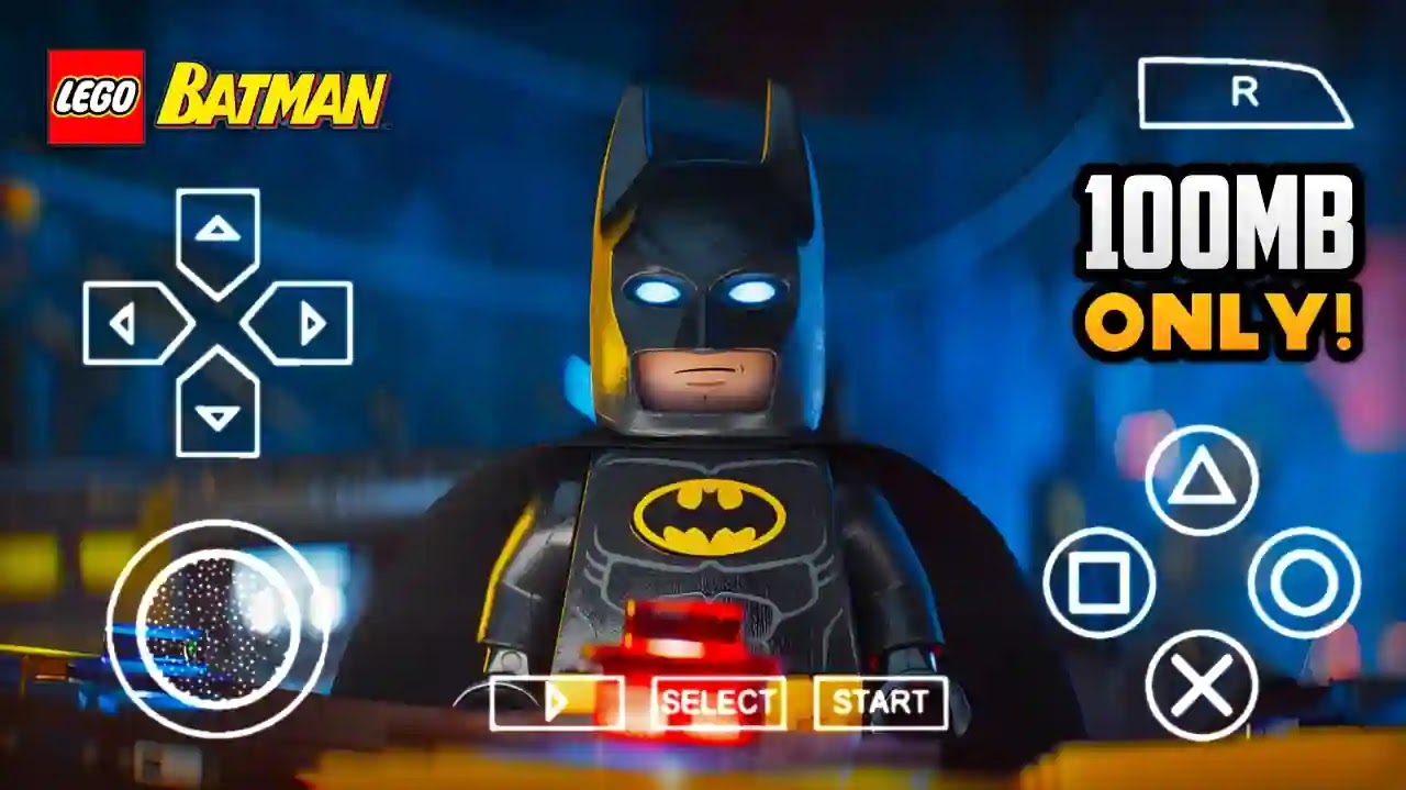 100MB] LEGO Batman Highly Compressed PSP ISO
