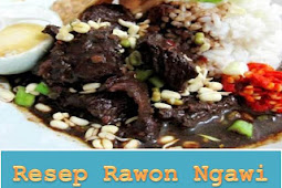 Resep Nasi Rawon Ngawi 