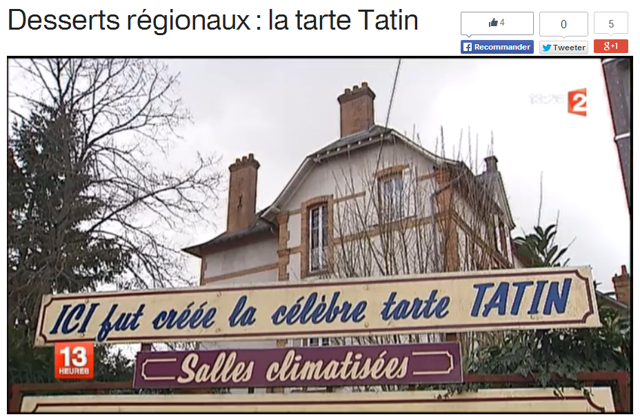  La Tarte Tatin 