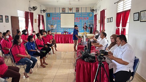 Disdukcapil Medan Lakukan Pemadanan dan Pendataan NIK Warga Binaan Rutan Perempuan Kelas II Tanjung Gusta