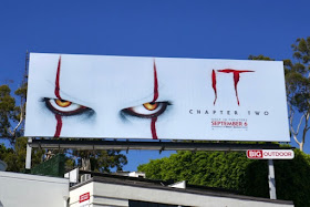 IT Chapter Two movie billboard