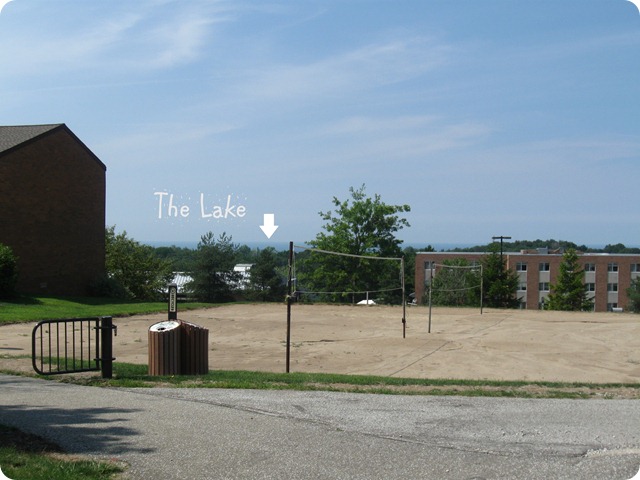 Lake from Campus