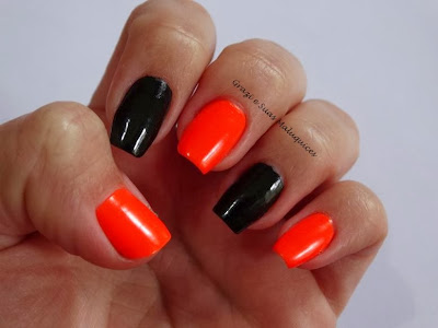 Unhas de Halloween - Grazi e Suas Maluquices