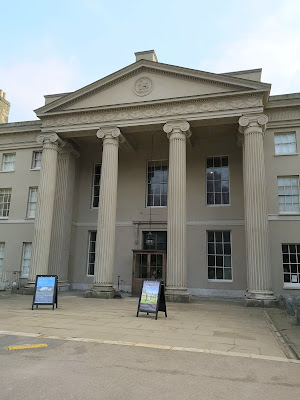 The portico of the north front, Kenwood (2019)