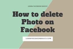 How to delete Photo on Facebook