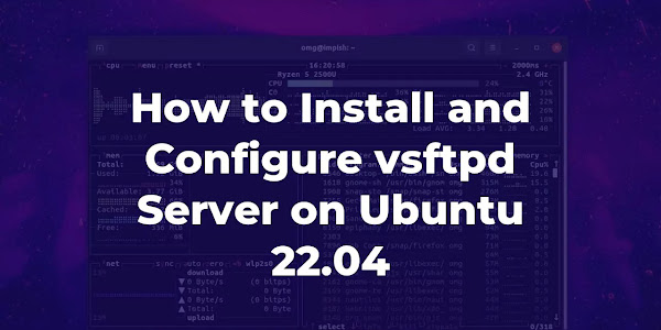 How to Install and Configure vsftpd Server on Ubuntu 22.04