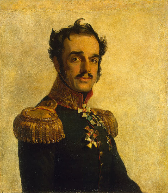 Portrait of Ivan O. Witt by George Dawe - History, Portrait Paintings from Hermitage Museum