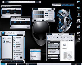 Invader Alienware XP and Vista Theme 