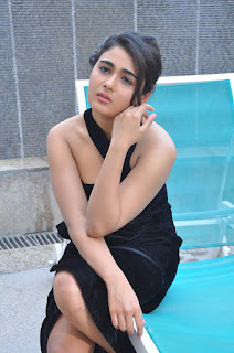 Shalini Pandey Hot Pics in Black Dress